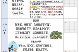 二上语文【25秋-暑假背诵+默写表】