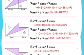 【2025秋新版】五年级数学(上册)多边形阴影面积汇总
