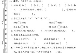 二下青岛63版数学期末押题密卷4页