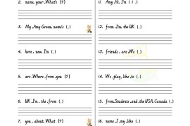 三下人教PEP版英语U1-U6连词成句专项训练-12页-含答案