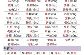 二下语文期末复习重点知识汇总（13页）