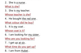 【2025秋新版】六年级上册英语特殊疑问句专项练习题