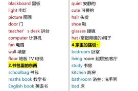 【2025秋新版】四年级上册英语•单词分类记忆