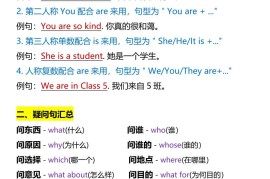 【2025秋新版】四年级上册•英语重点语法总结