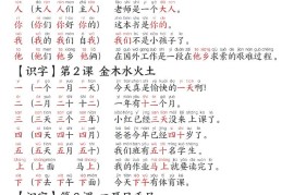 2025秋-每日晨读】一上语文