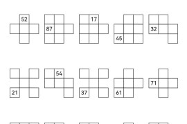 一下数学百数表专项练习(18页)