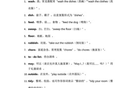 2025秋外研英语四上课堂笔记Unit_2